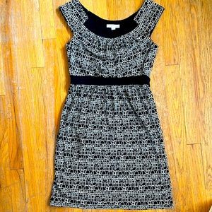 London Times tie belt dress